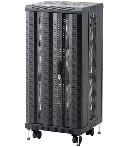 サンワサプライ　CP-TH4U 縦収納 19インチ マウントハブボックス 4U Amazon.co.jp: サンワサプライ キャスター付きハブボックス(4U